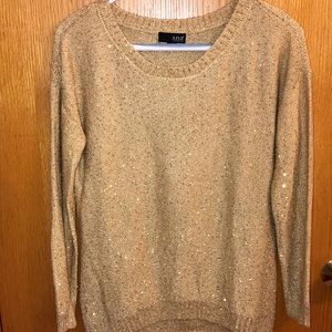 Gold sparkly Sweater